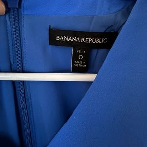 Gorgeous Blue Banana Republic Sheath Dress with Pockets!